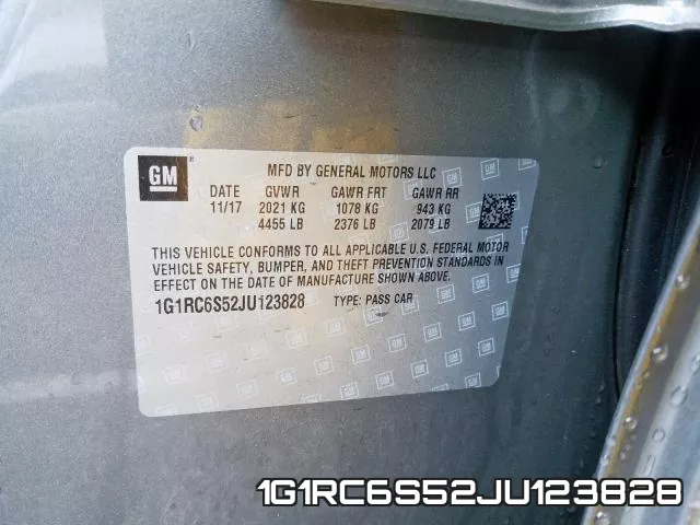 1G1RC6S52JU123828 фото 2