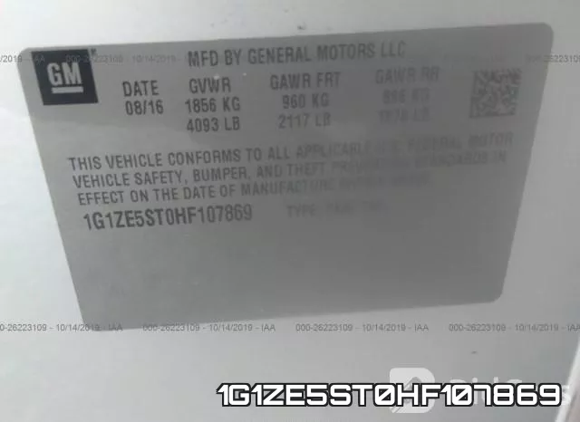 1G1ZE5ST0HF107869 фото 10