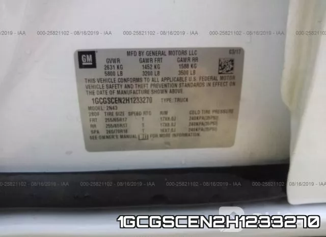 1GCGSCEN2H1233270 фото 10