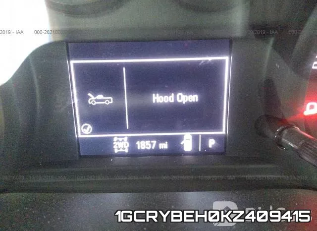 1GCRYBEH0KZ409415 фото 8