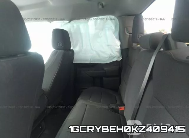 1GCRYBEH0KZ409415 фото 9