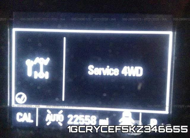 1GCRYCEF5KZ346655 фото 8