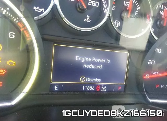1GCUYDED8KZ166150 фото 8