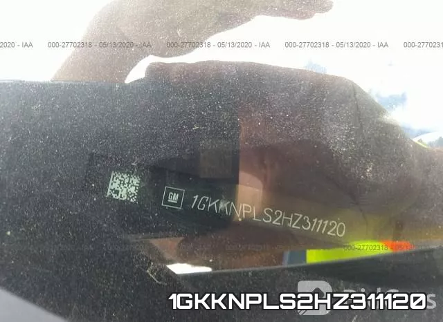1GKKNPLS2HZ311120 фото 10