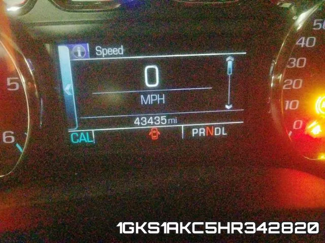 1GKS1AKC5HR342820 фото 9