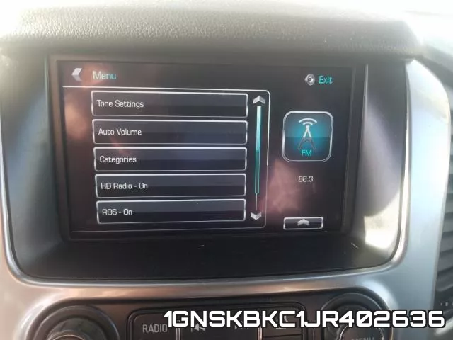 1GNSKBKC1JR402636 фото 10