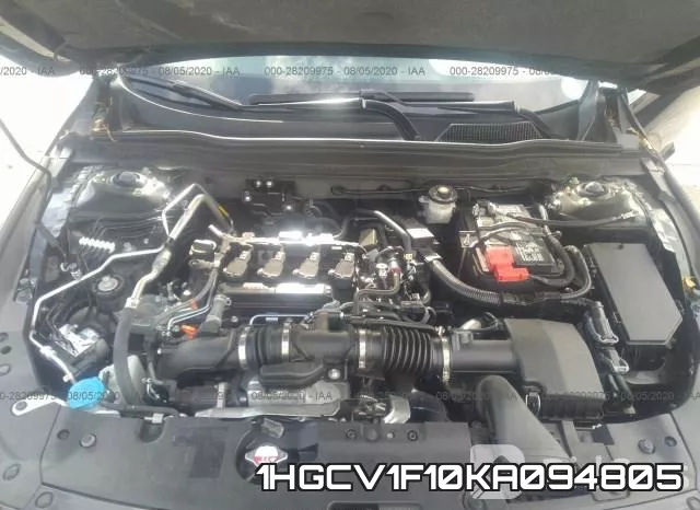 1HGCV1F10KA094805 фото 2