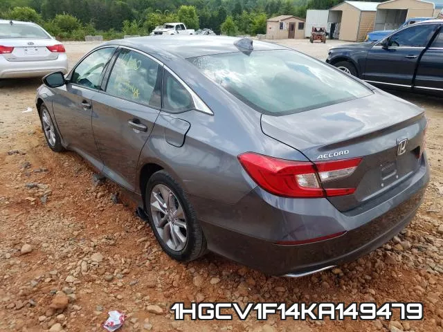 1HGCV1F14KA149479 фото 4