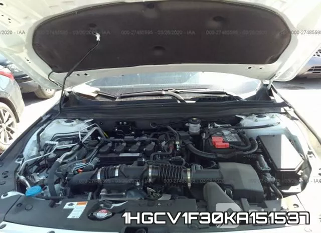 1HGCV1F30KA151537 фото 2
