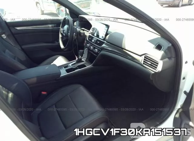 1HGCV1F30KA151537 фото 6