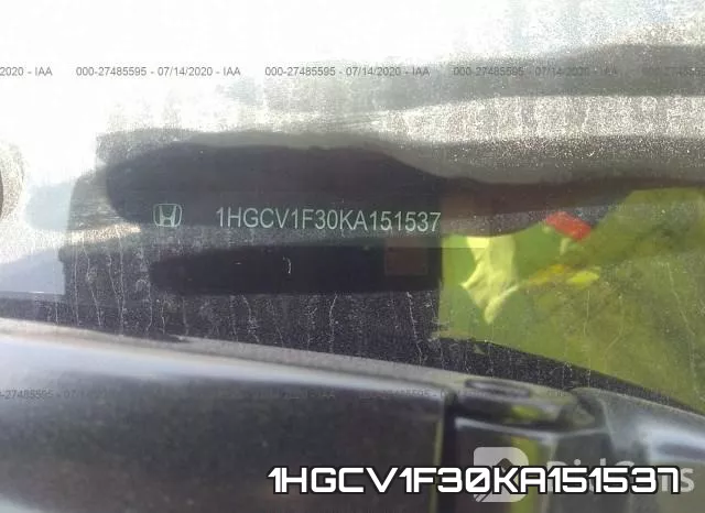 1HGCV1F30KA151537 фото 10