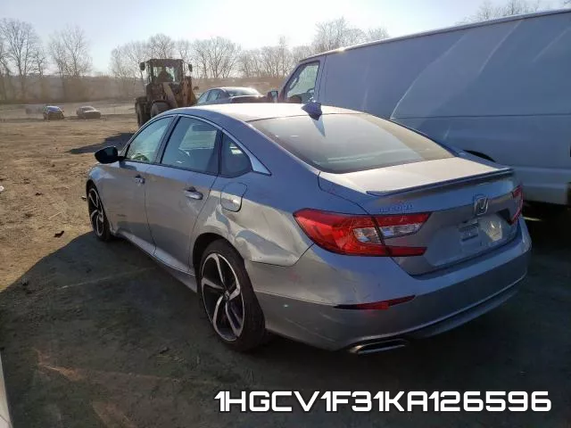 1HGCV1F31KA126596 фото 4