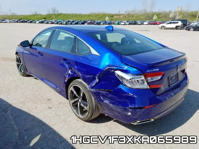 1HGCV1F3XKA065989 фото 4