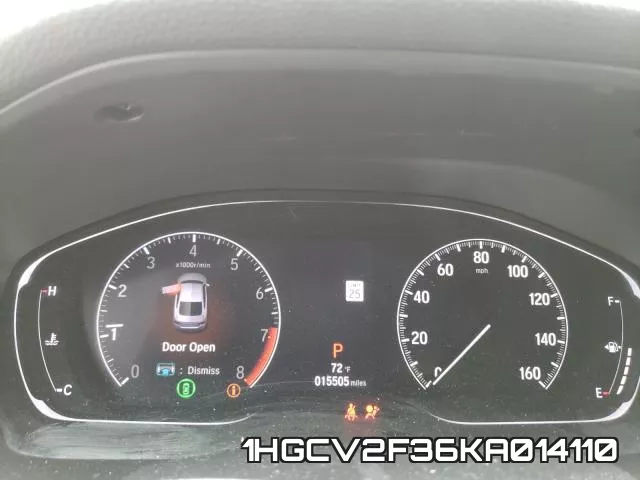 1HGCV2F36KA014110 фото 9