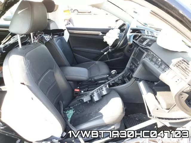 1VWBT7A30HC047103 фото 6