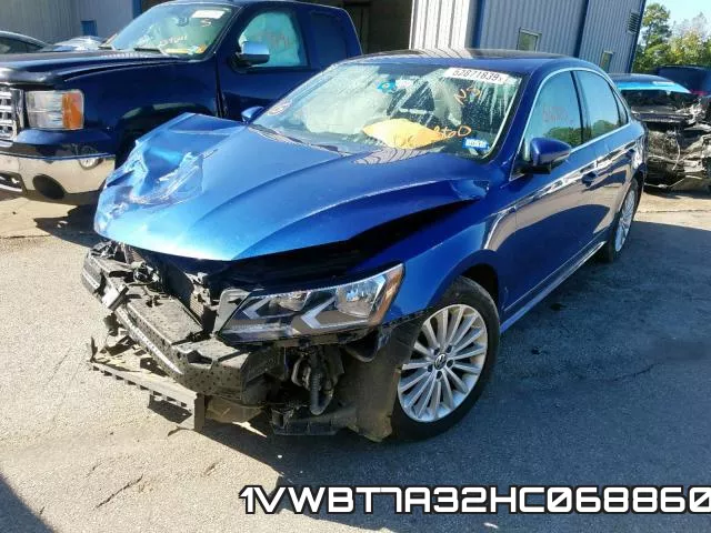 1VWBT7A32HC068860 фото 3