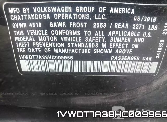 1VWDT7A38HC009966 фото 10