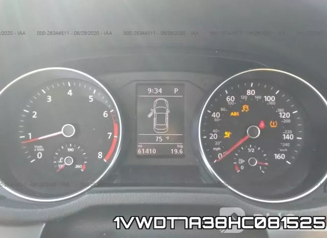 1VWDT7A38HC081525 фото 8