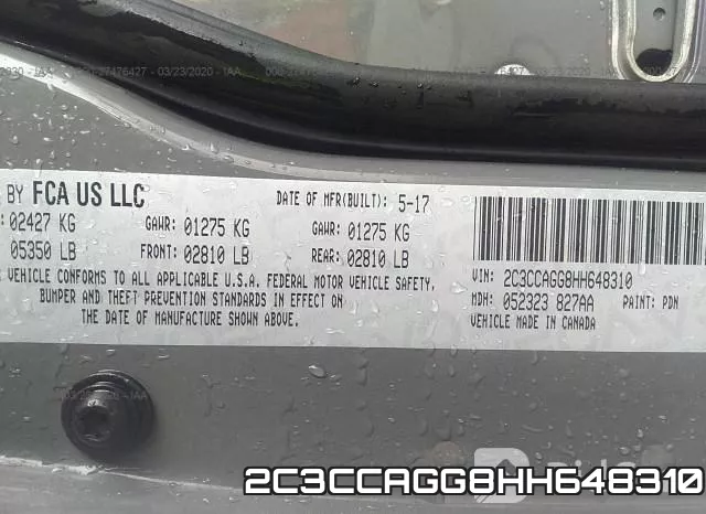 2C3CCAGG8HH648310 фото 10