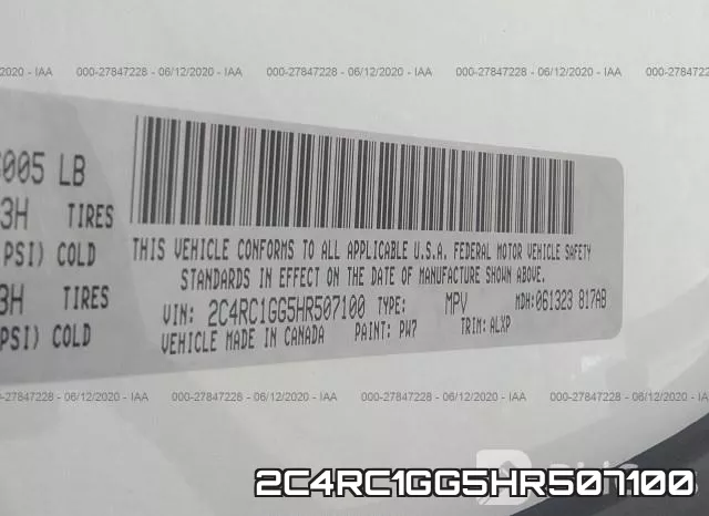 2C4RC1GG5HR507100 фото 10