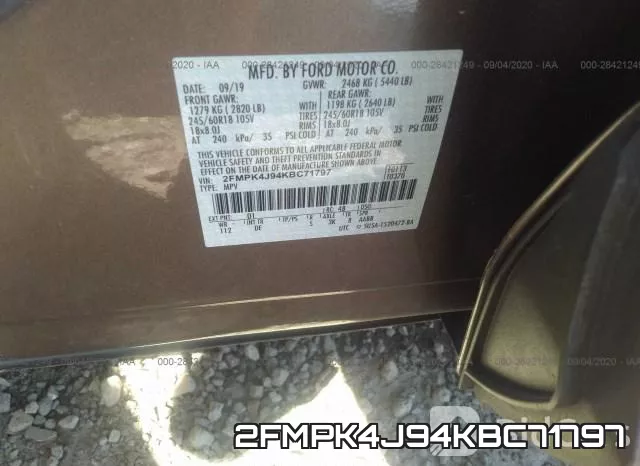 2FMPK4J94KBC71797 фото 10