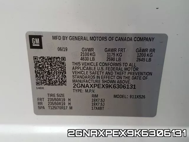 2GNAXPEX9K6306131 фото 2