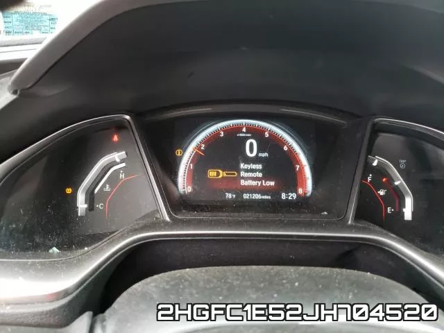 2HGFC1E52JH704520 фото 9