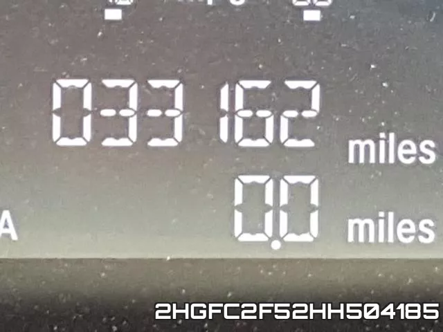 2HGFC2F52HH504185 фото 9