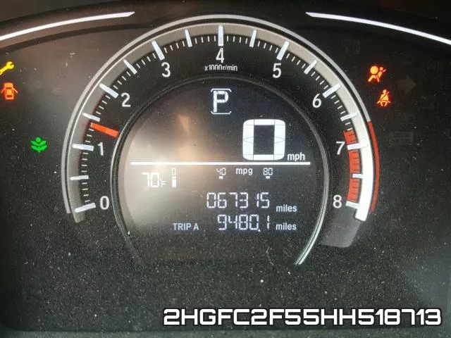 2HGFC2F55HH518713 фото 9