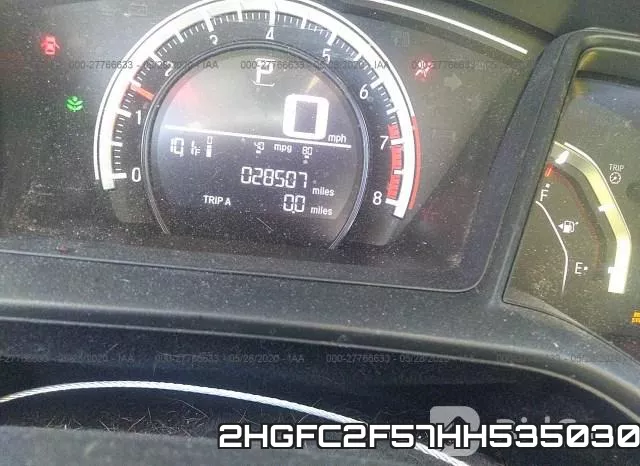2HGFC2F57HH535030 фото 8