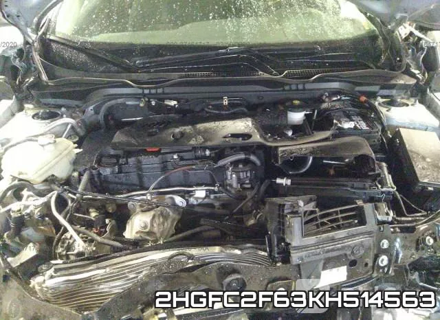 2HGFC2F63KH514563 фото 2