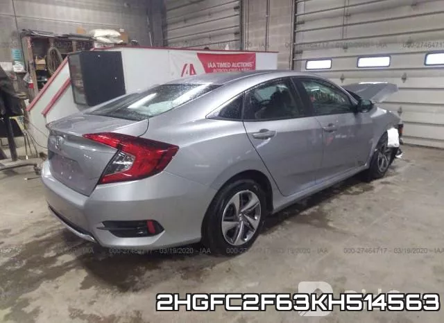 2HGFC2F63KH514563 фото 5