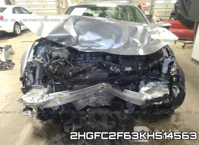 2HGFC2F63KH514563 фото 7