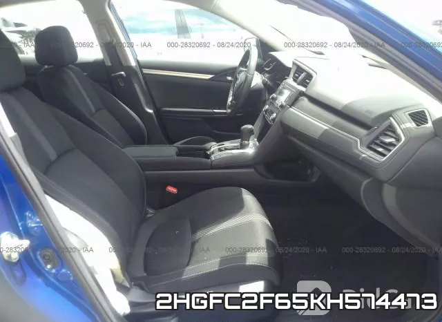 2HGFC2F65KH574473 фото 6