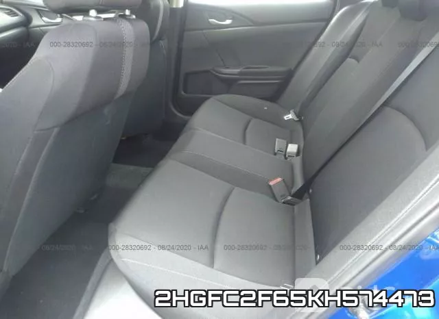 2HGFC2F65KH574473 фото 9