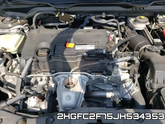 2HGFC2F75JH534353 фото 8
