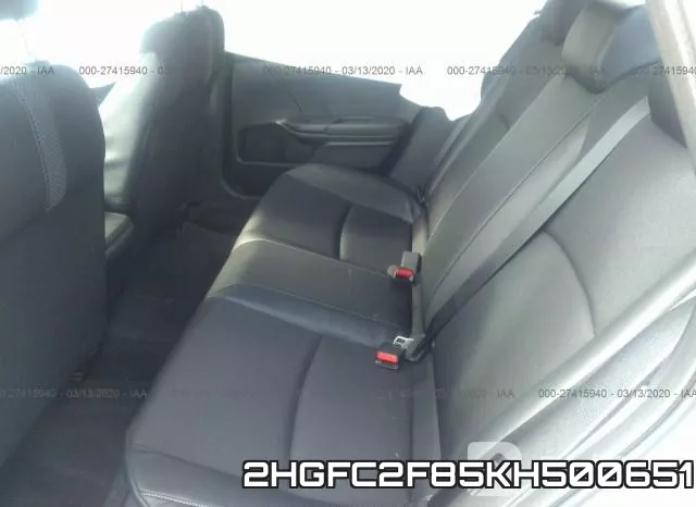 2HGFC2F85KH500651 фото 9