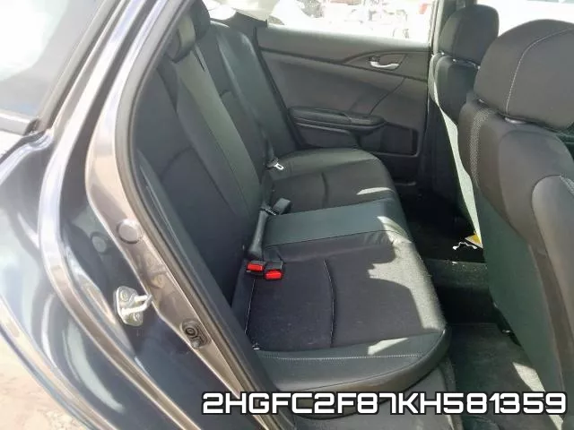 2HGFC2F87KH581359 фото 7