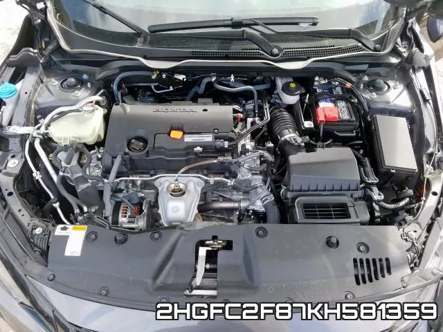 2HGFC2F87KH581359 фото 8