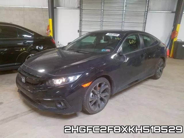 2HGFC2F8XKH518529 фото 3