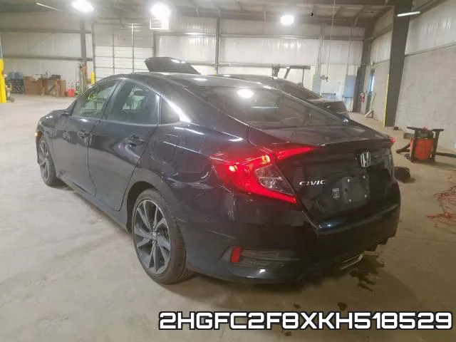 2HGFC2F8XKH518529 фото 4