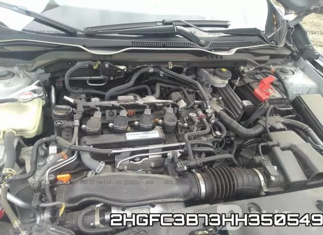 2HGFC3B73HH350549 фото 2