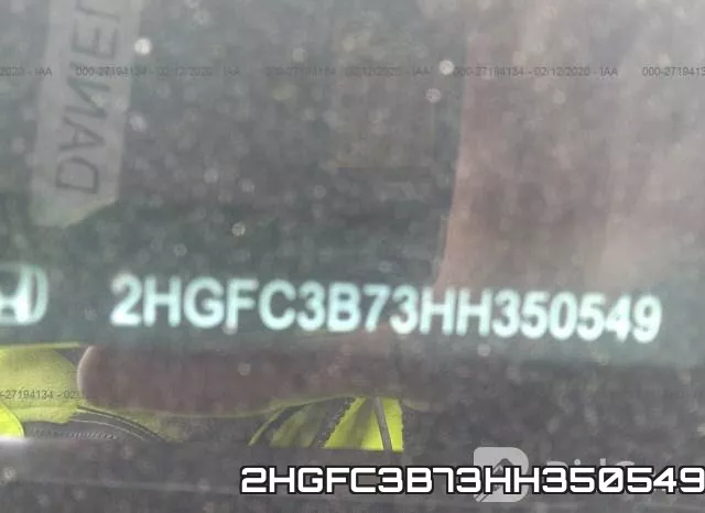2HGFC3B73HH350549 фото 10