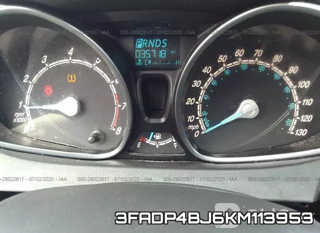 3FADP4BJ6KM113953 фото 8