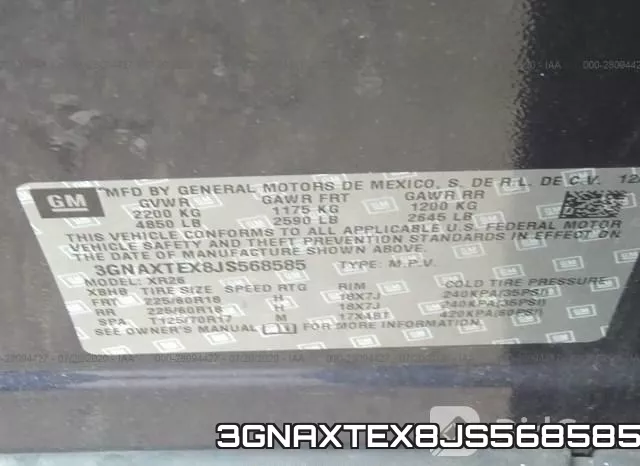 3GNAXTEX8JS568585 фото 10