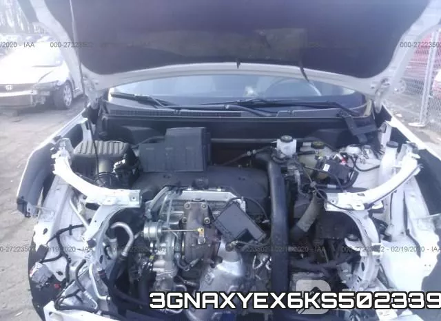 3GNAXYEX6KS502339 фото 2