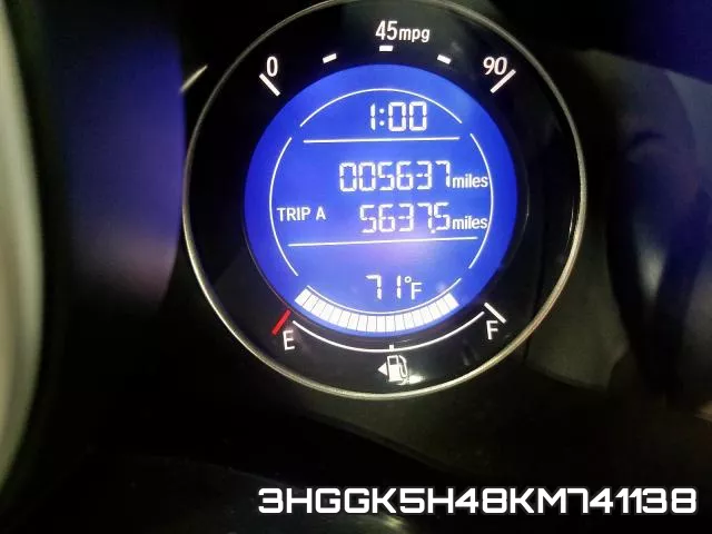 3HGGK5H48KM741138 фото 9