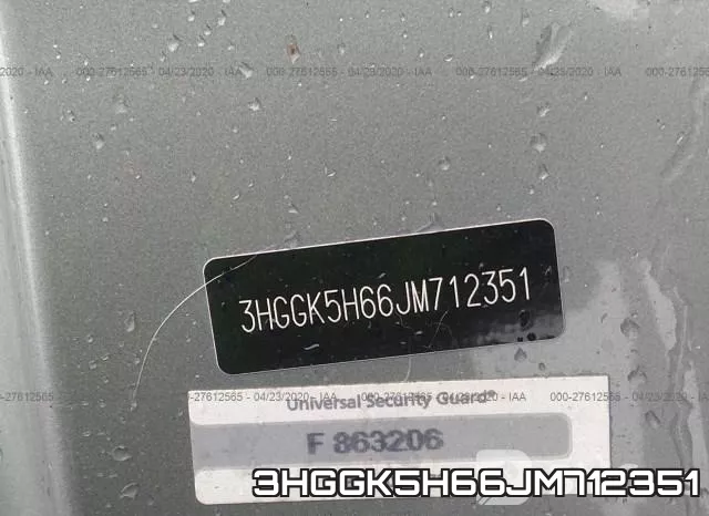 3HGGK5H66JM712351 фото 10