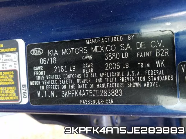 3KPFK4A75JE283883 фото 2