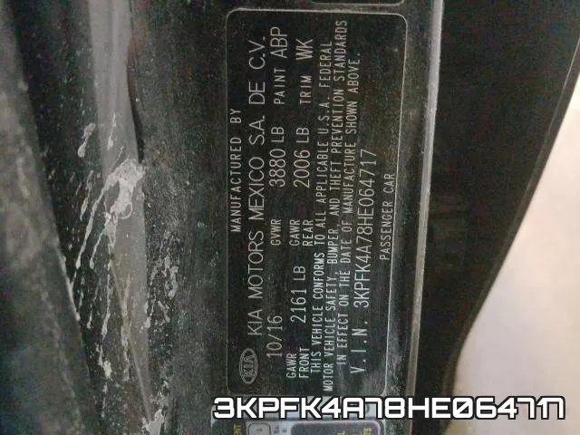 3KPFK4A78HE064717 фото 2